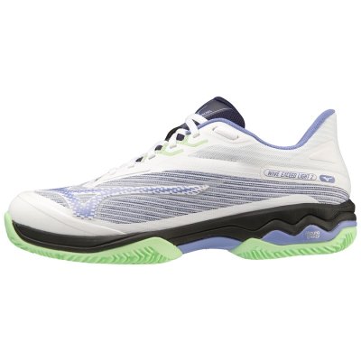Zapatillas Padel Mizuno WAVE Exceed Light 2 Padel Hombre - Blancos / Morados / Verdes - Chile M806F